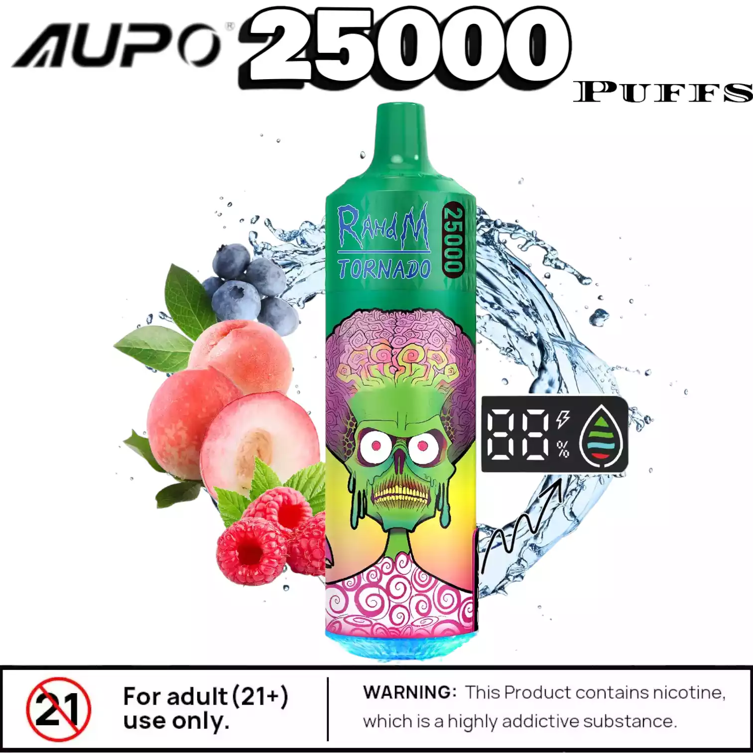 AUPO RAHDM TORNADO K16S 25000 Puffs Einweg Vape kaufen
