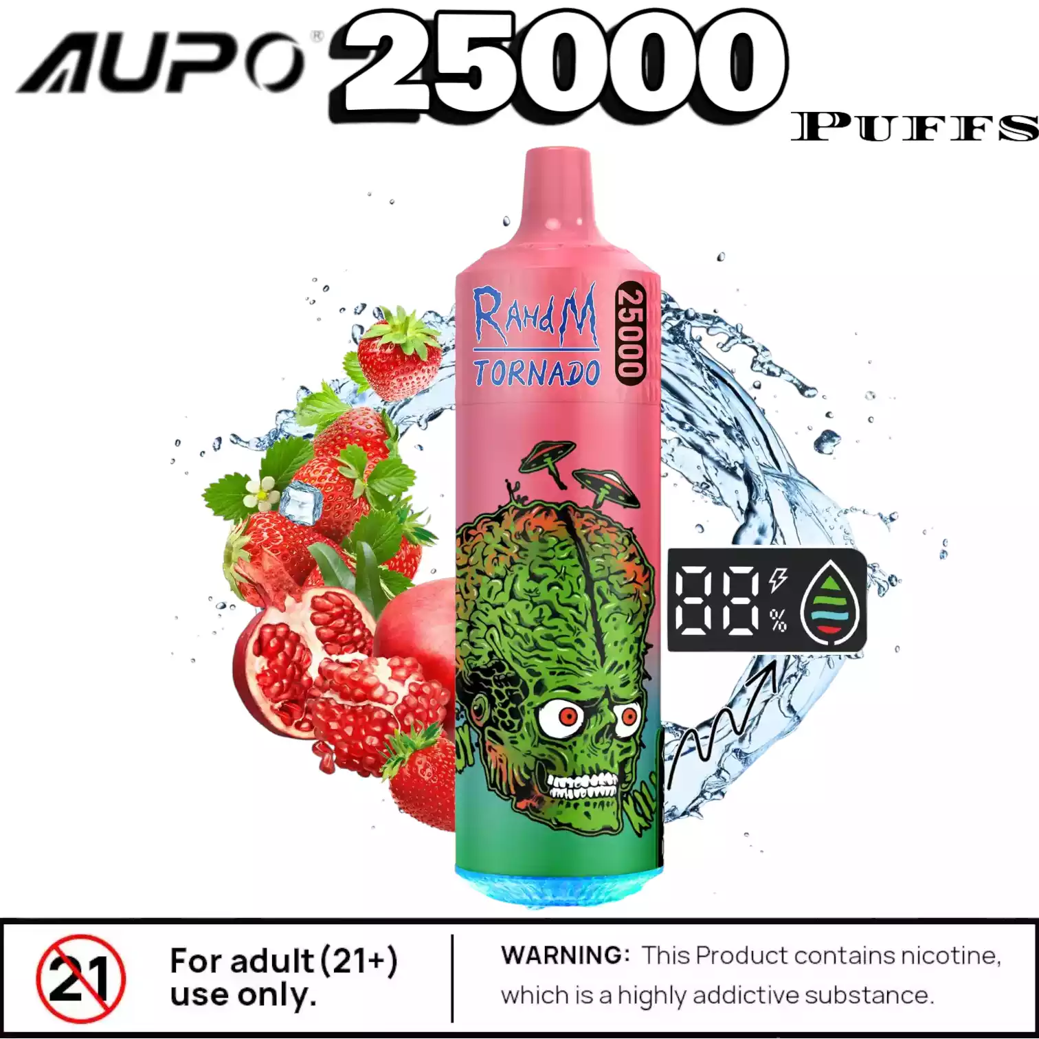 AUPO RAHDM TORNADO K16S 25000 Puffs Einweg Vape kaufen