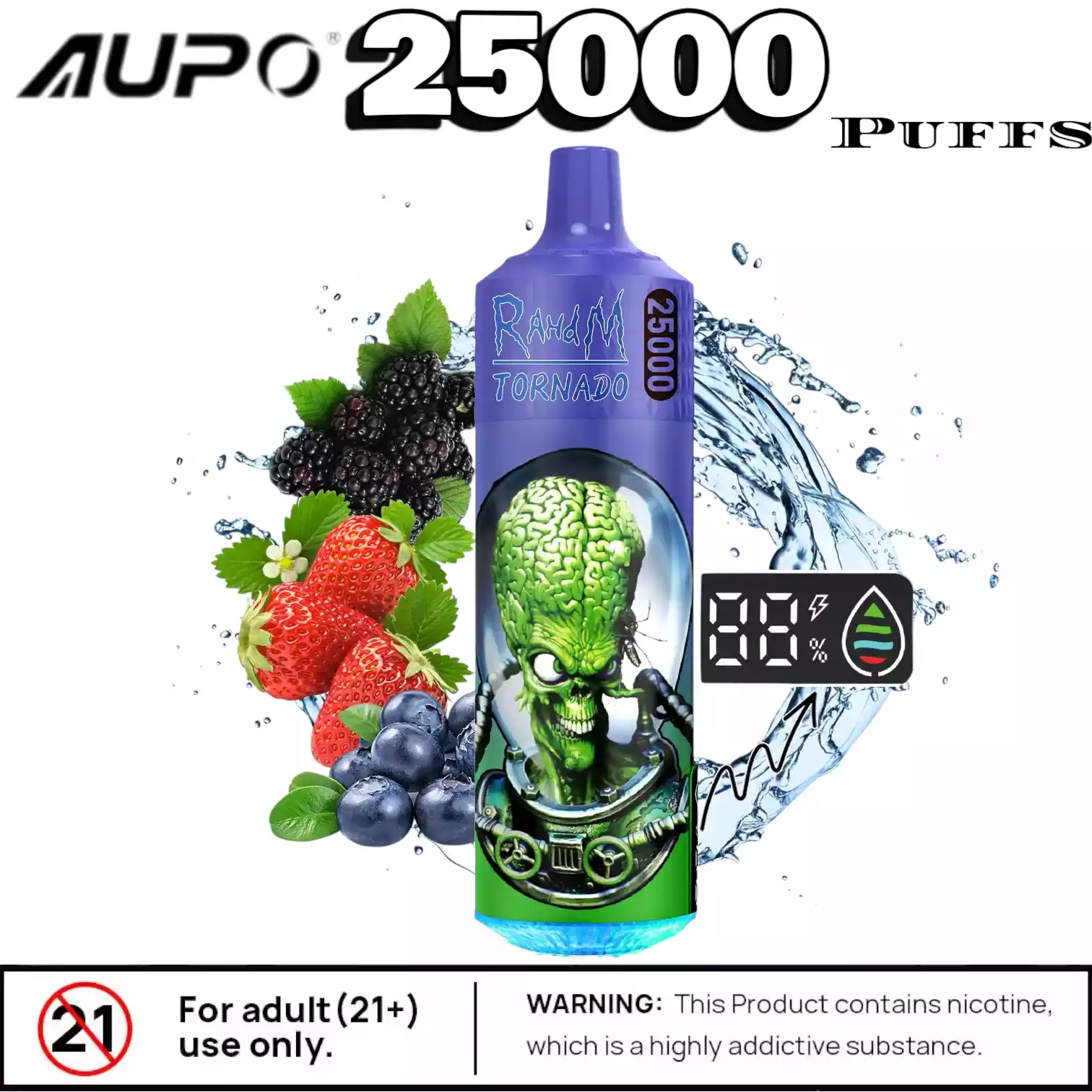 AUPO RAHDM TORNADO K16S 25000 Puffs Einweg Vape kaufen