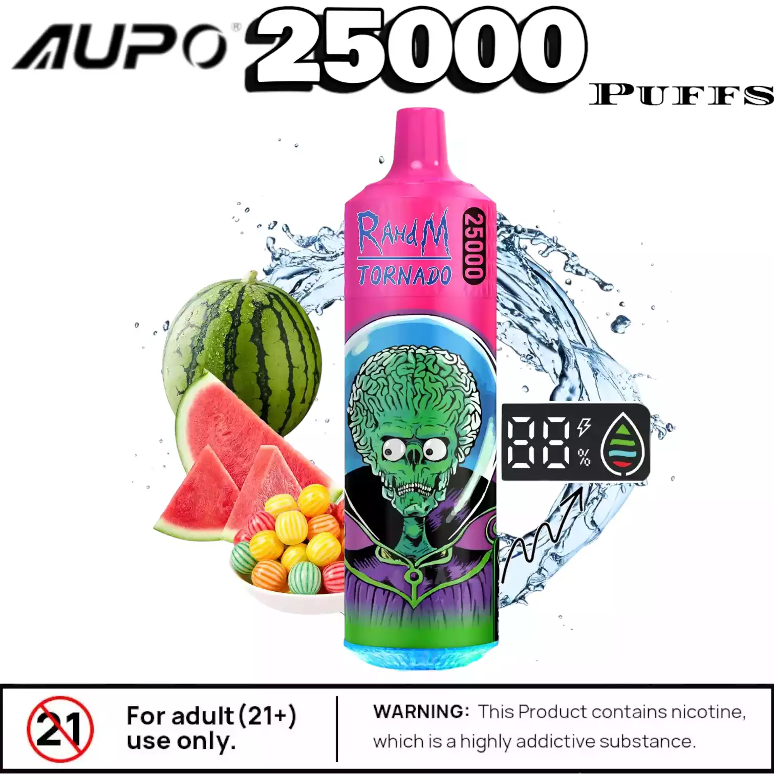 AUPO RAHDM TORNADO K16S 25000 Puffs Einweg Vape kaufen