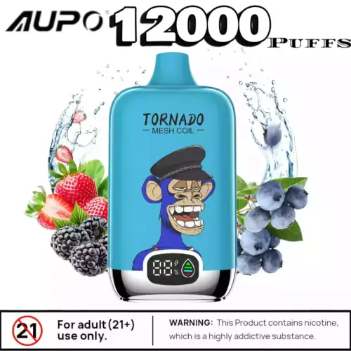AUPO TORNADO 12000 Puffs Einweg-Vape mit 20ml & USB-C