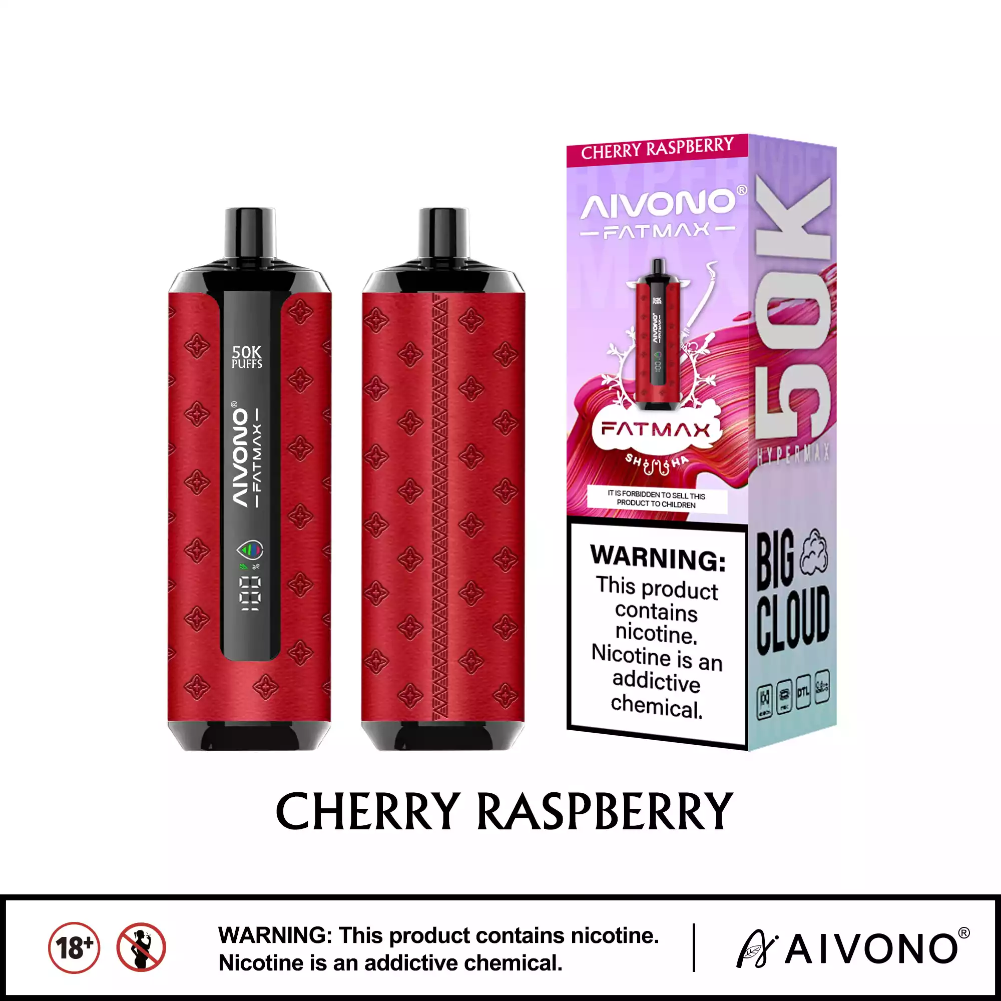 Aivono AIM FATMAX 50000 Puffs 50K Züge Mesh-Coil 30ml E-Liquid – Bild 11