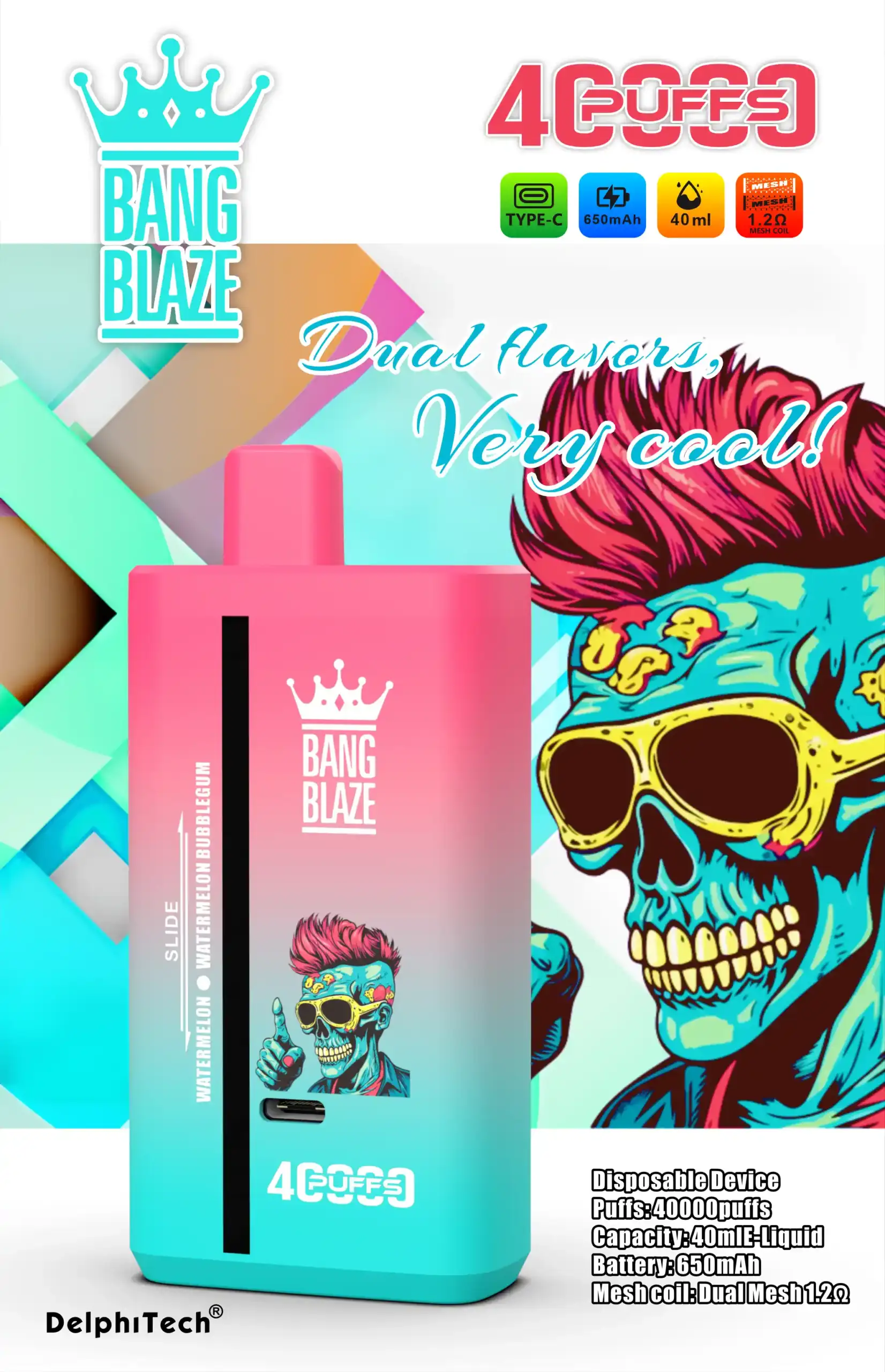 BANG BLAZE 40000 Puffs Die ultimative Einweg-E-Zigarette