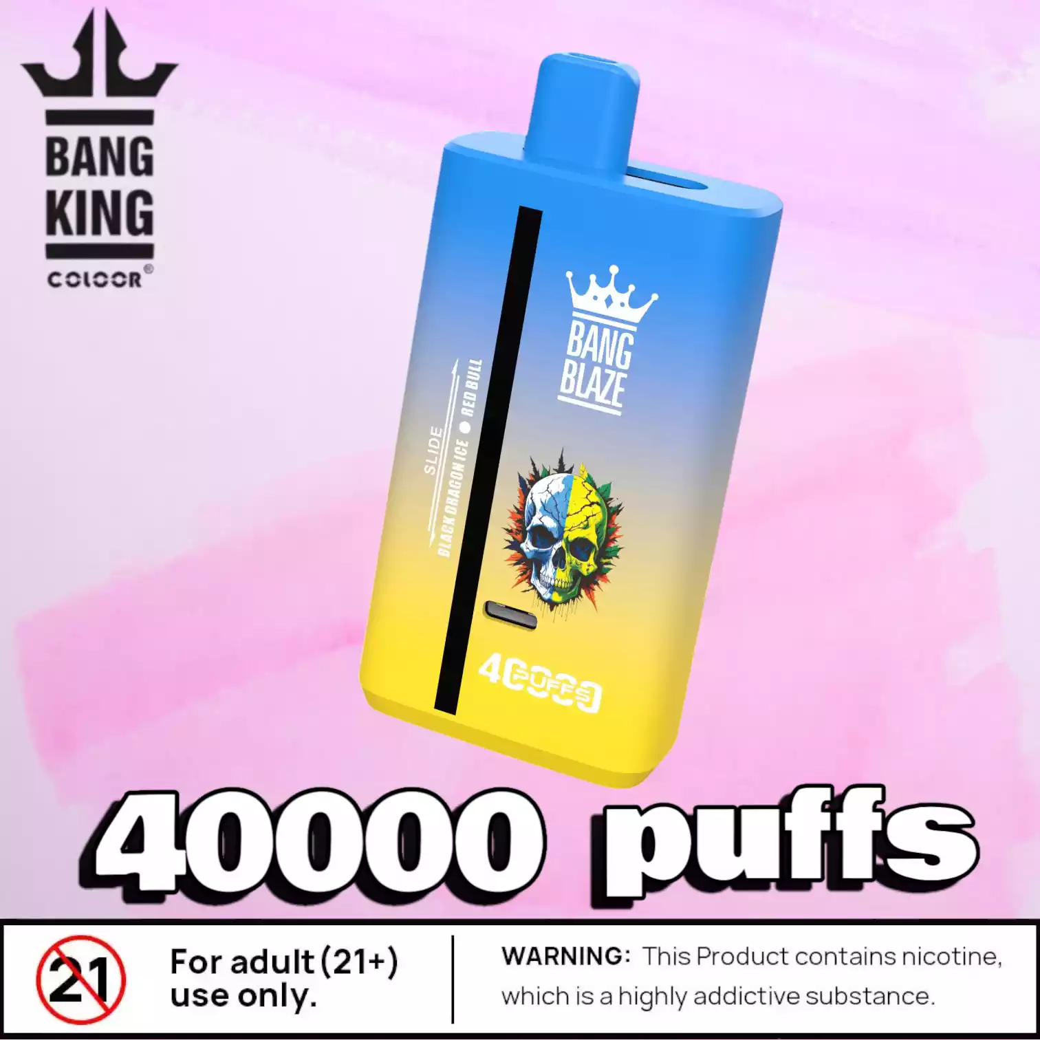 BANG BLAZE 40000 Puffs Die ultimative Einweg-E-Zigarette