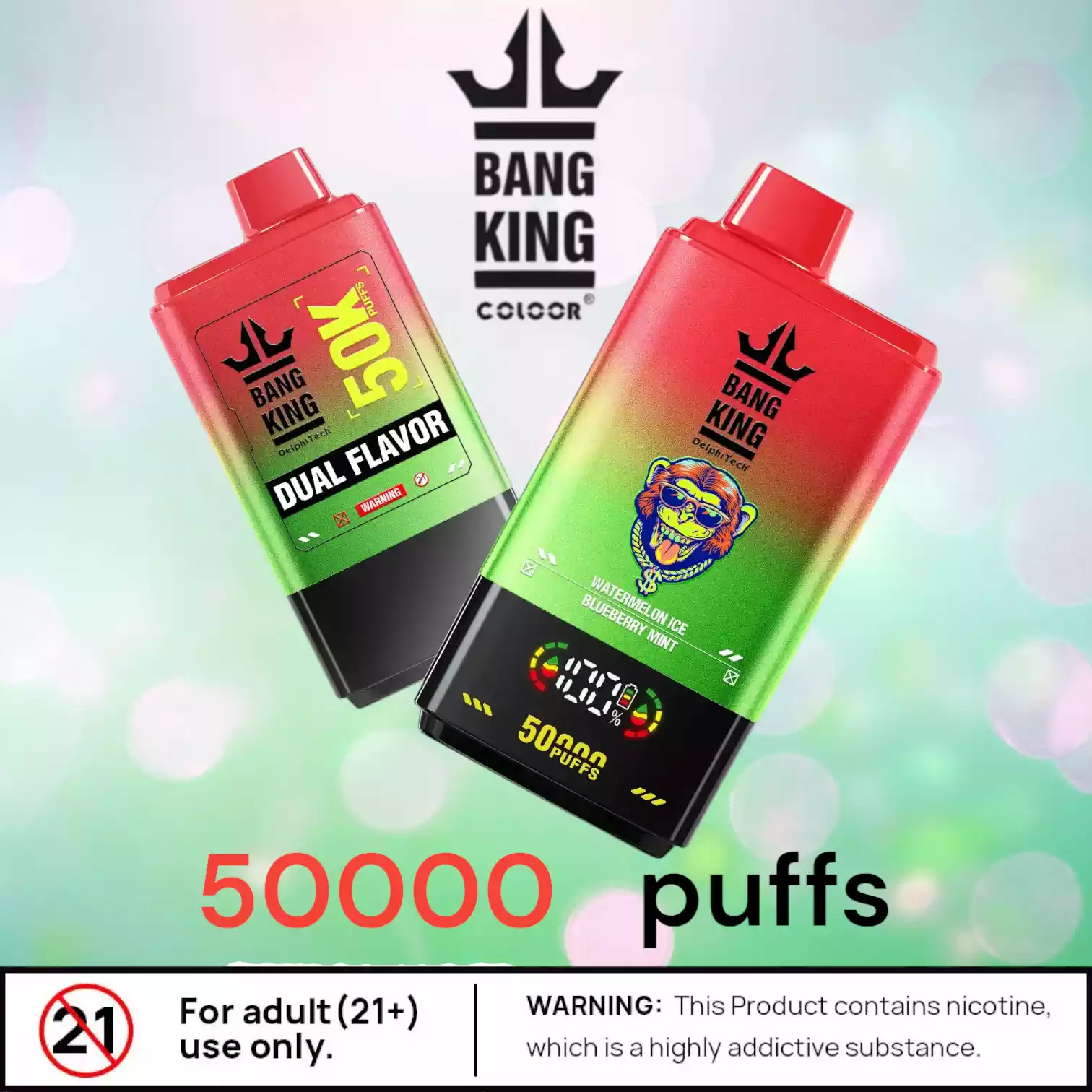 BANG KING 50000 Puffs BK50 Langlebiger Einweg-Vape mit Top-Aromen – Bild 2