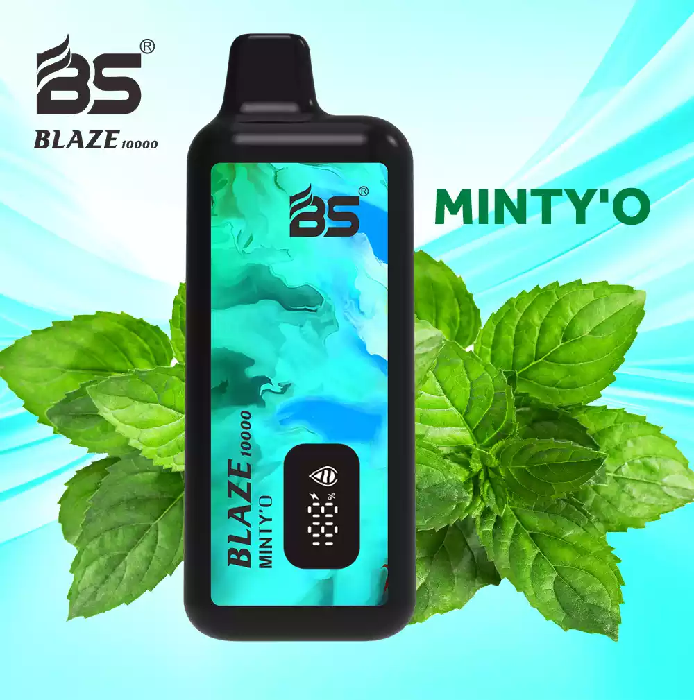 BREZE BS BLAZE 10000 Puffs Langes Dampfen mit Mesh Coil