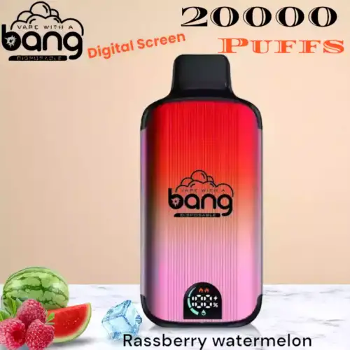 Bang 20000 Puffs Digital Screen Langlebiger Einweg-Vape mit 13 Aromen