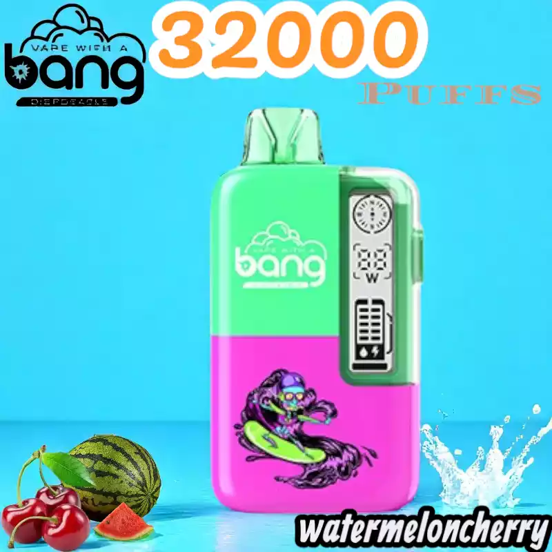 Bang 32000 Puffs Langlebiger Einweg-Vape mit 32ml Liquid