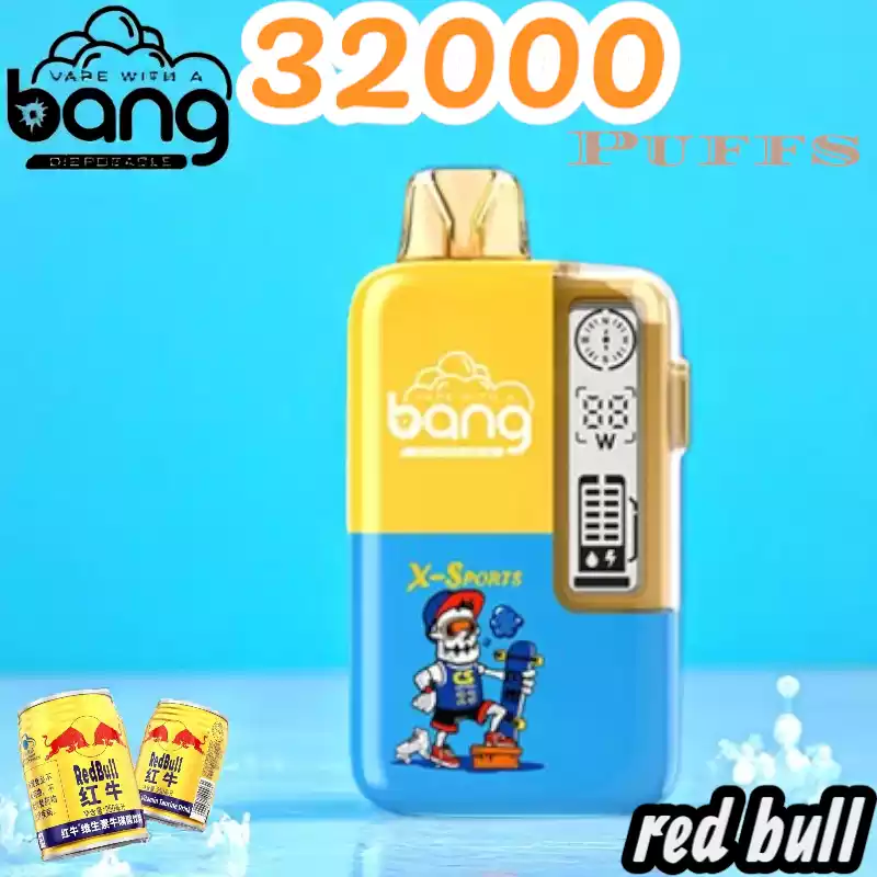 Bang 32000 Puffs Langlebiger Einweg-Vape mit 32ml Liquid