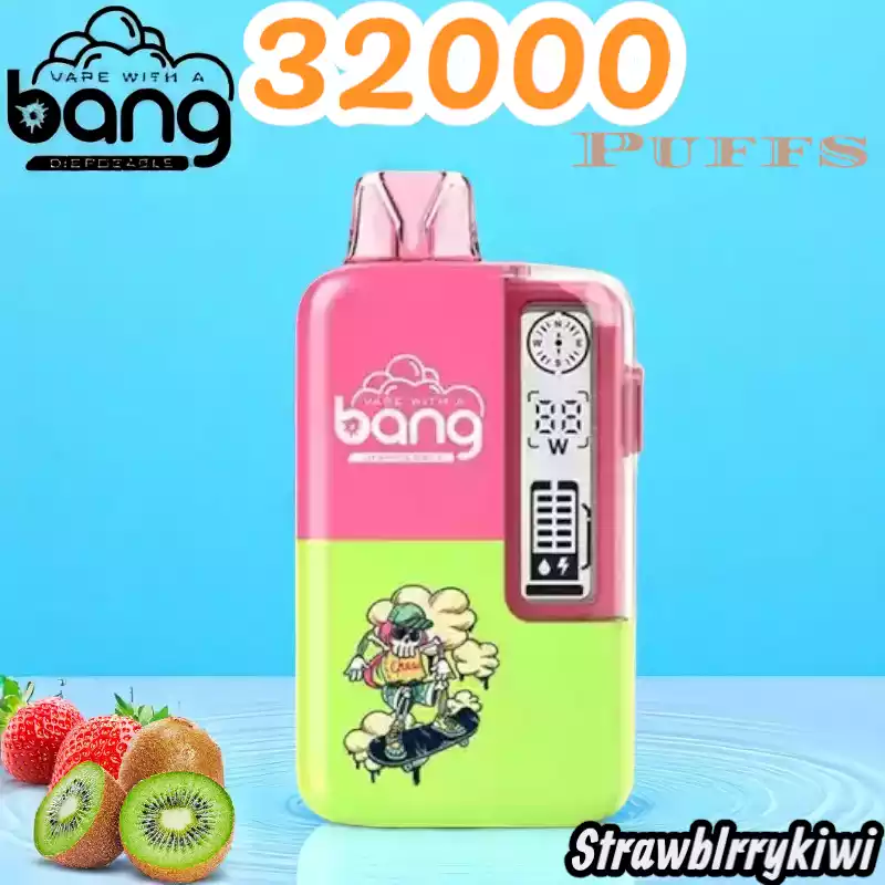 Bang 32000 Puffs Langlebiger Einweg-Vape mit 32ml Liquid