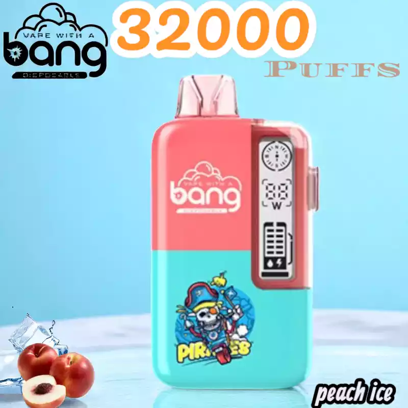 Bang 32000 Puffs Langlebiger Einweg-Vape mit 32ml Liquid