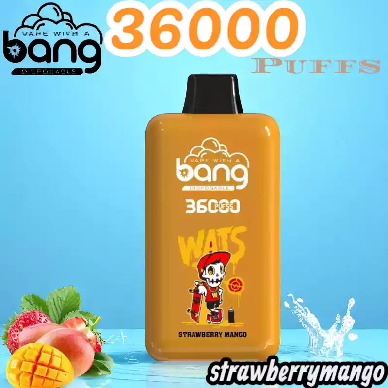Bang 36000 Puffs Langlebiger Einweg-Vape mit 36ml Liquid