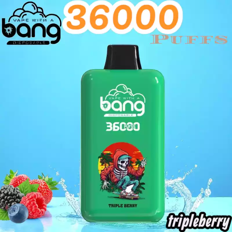 Bang 36000 Puffs Langlebiger Einweg-Vape mit 36ml Liquid