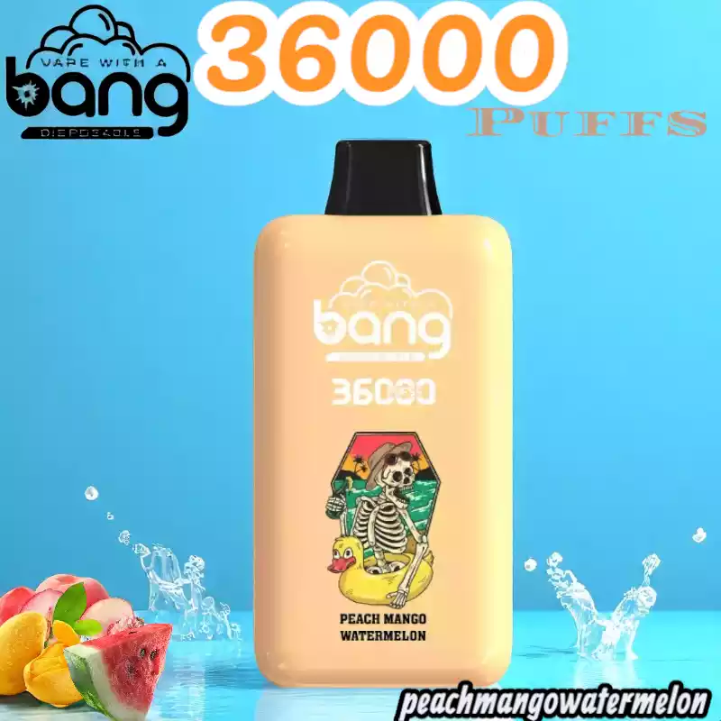 Bang 36000 Puffs Langlebiger Einweg-Vape mit 36ml Liquid
