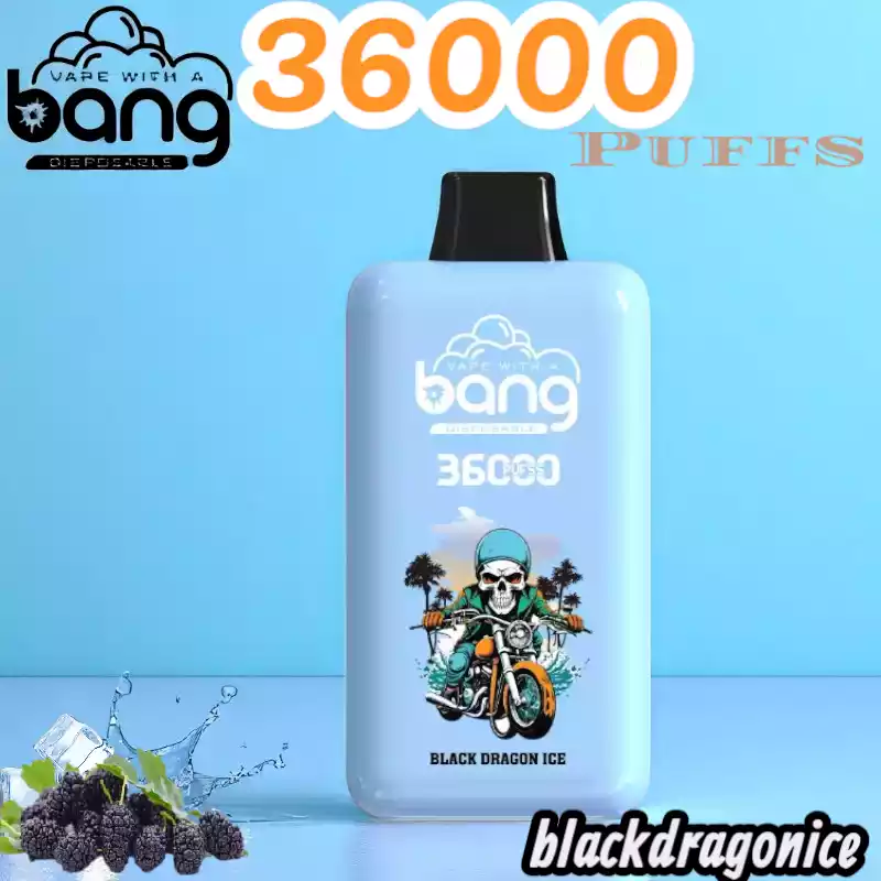 Bang 36000 Puffs Langlebiger Einweg-Vape mit 36ml Liquid