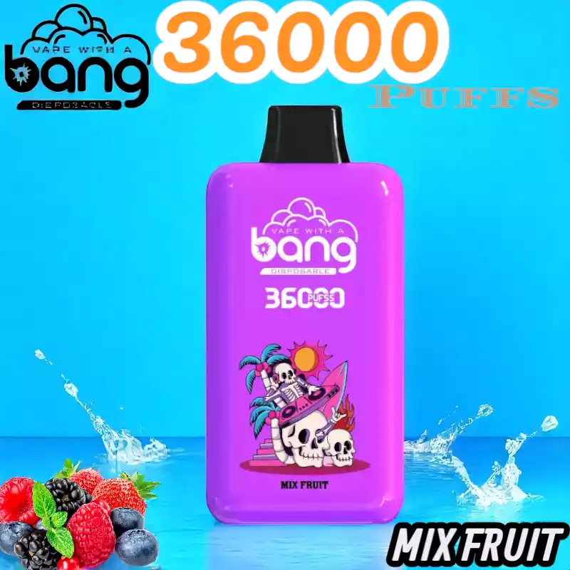 Bang 36000 Puffs Langlebiger Einweg-Vape mit 36ml Liquid