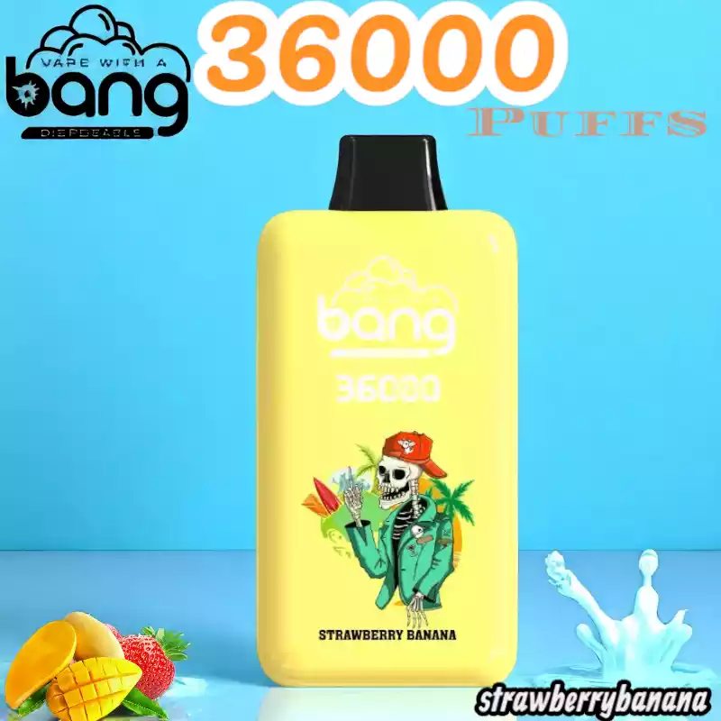 Bang 36000 Puffs Langlebiger Einweg-Vape mit 36ml Liquid