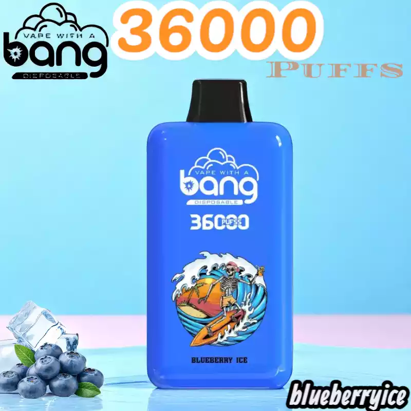 Bang 36000 Puffs Langlebiger Einweg-Vape mit 36ml Liquid