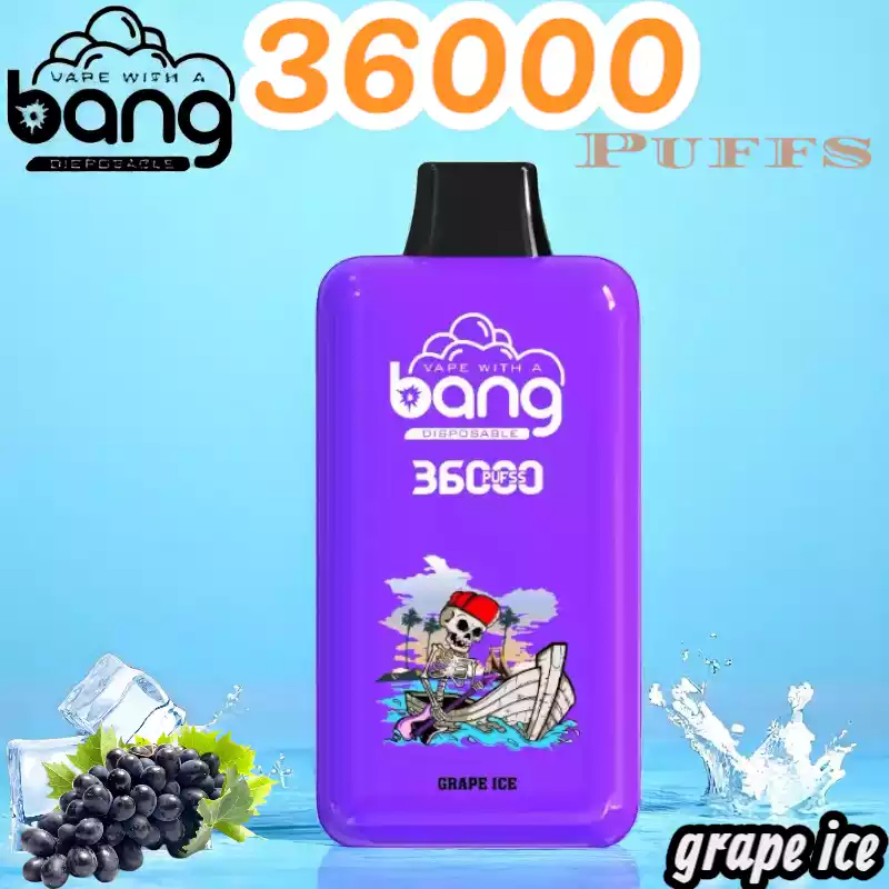 Bang 36000 Puffs Langlebiger Einweg-Vape mit 36ml Liquid