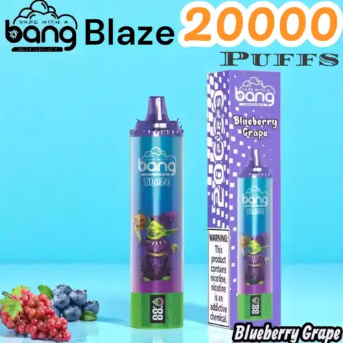 Bang Blaze 20000 Puffs Langlebiger Einweg-Vape mit 11 Aromen