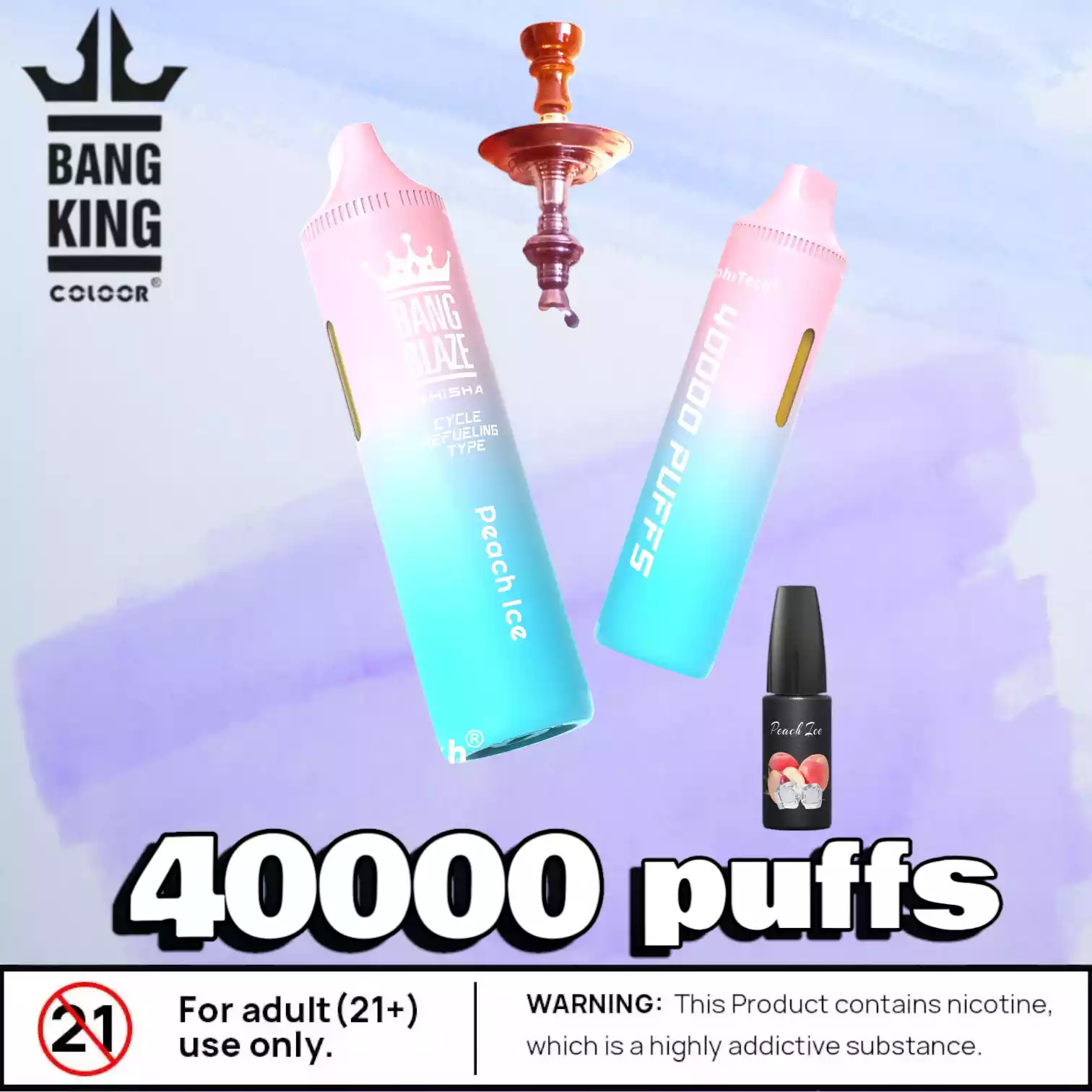 Bang Blaze 40000 Puffs Langlebiger Vape mit 12 Geschmacksrichtungen