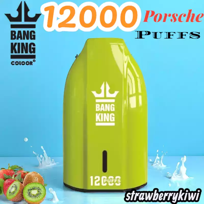 Bang King 12000 Porsche Puffs Langlebiger Einweg-Vape mit 12ml Liquid