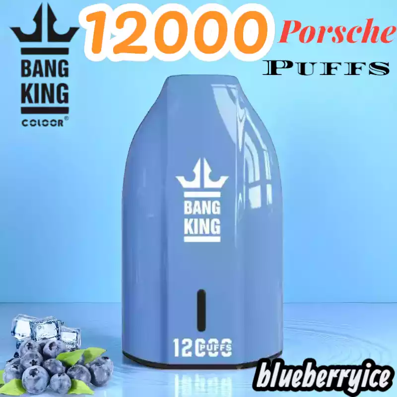 Bang King 12000 Porsche Puffs Langlebiger Einweg-Vape mit 12ml Liquid