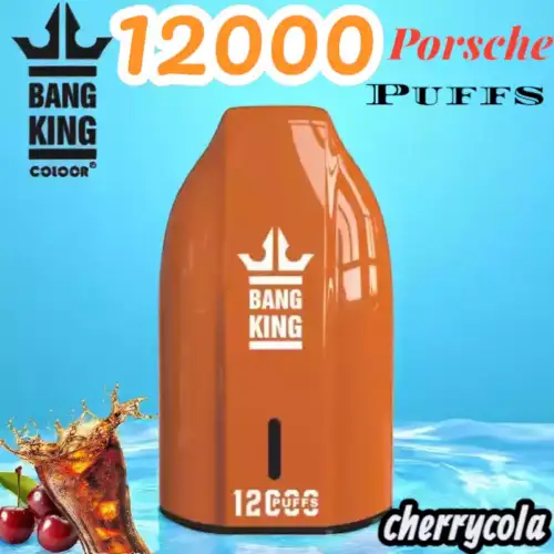 Bang King 12000 Porsche Puffs Langlebiger Einweg-Vape mit 12ml Liquid