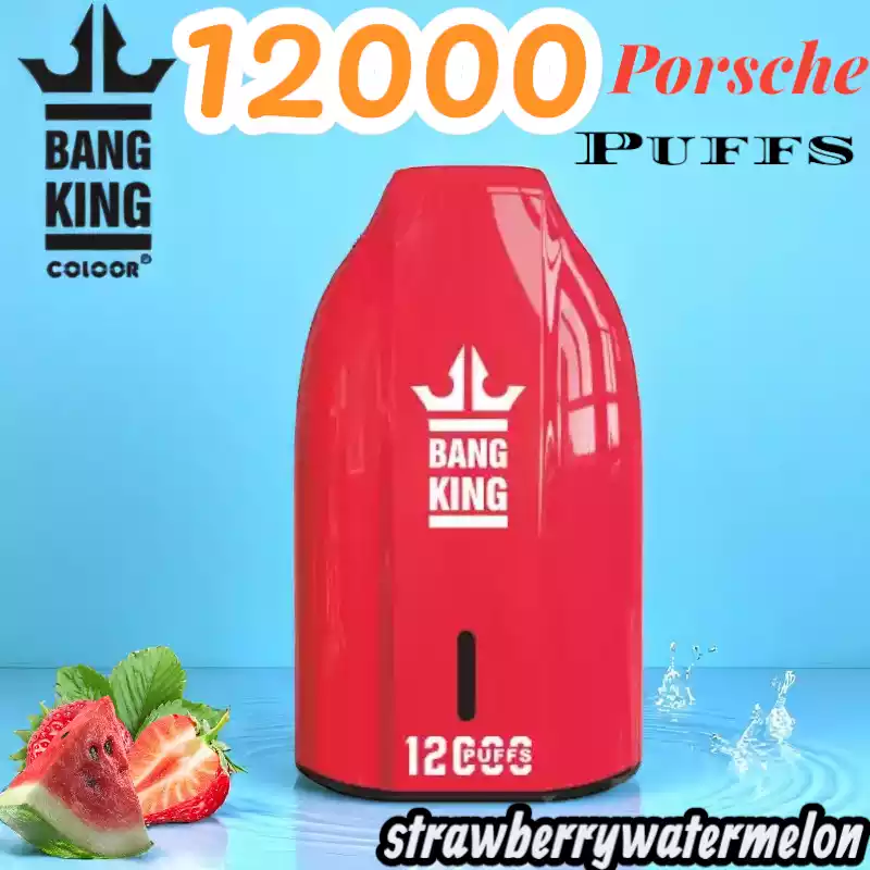 Bang King 12000 Porsche Puffs Langlebiger Einweg-Vape mit 12ml Liquid