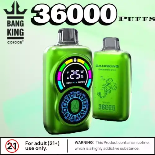 Bang King 36000 Puffs Langlebiger Vape mit 30ml E-Liquid