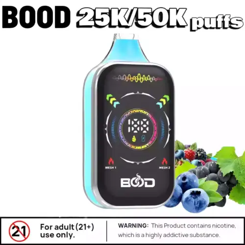 Bood Pulse Pro 25K 50K Puffs Langlebiger Vape mit Mesh-Coil