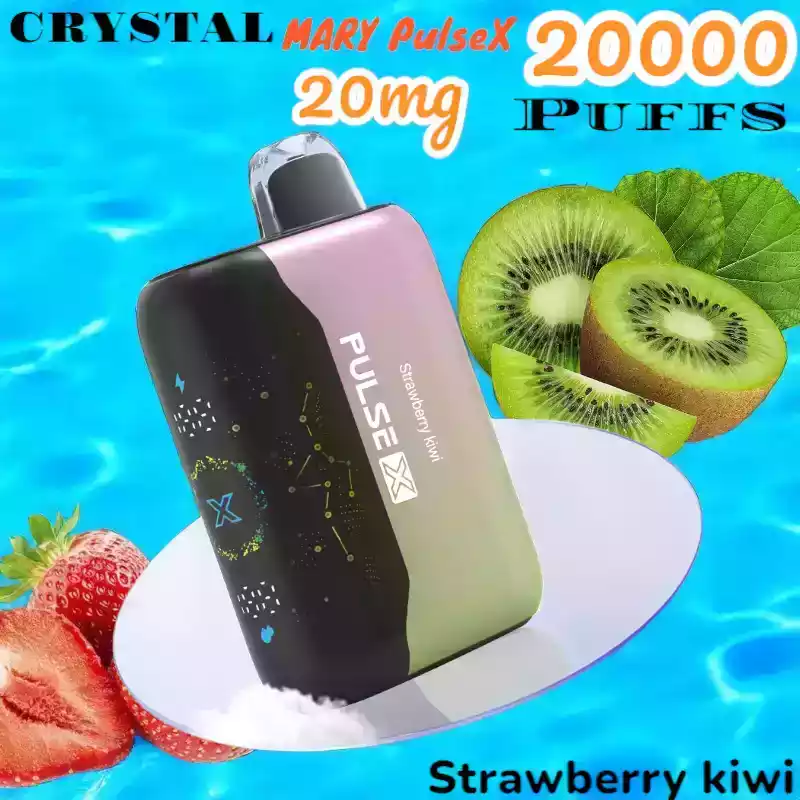 CRYSTAL MARY PulseX 20mg 20000 PUFFS 20K Züge Dual Mesh Coil