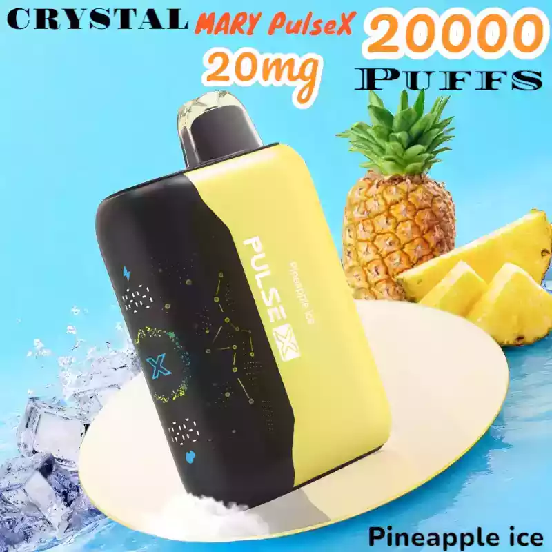 CRYSTAL MARY PulseX 20mg 20000 PUFFS 20K Züge Dual Mesh Coil