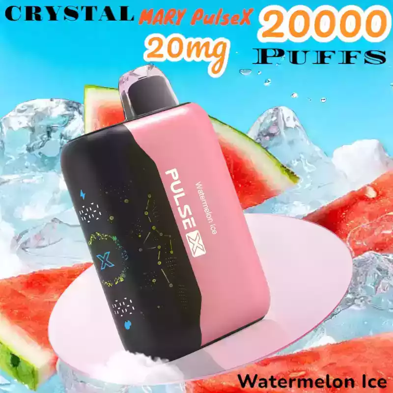 CRYSTAL MARY PulseX 20mg 20000 PUFFS 20K Züge Dual Mesh Coil