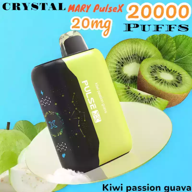CRYSTAL MARY PulseX 20mg 20000 PUFFS 20K Züge Dual Mesh Coil