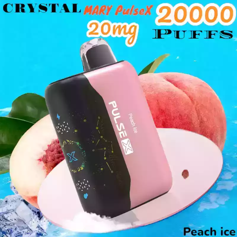 CRYSTAL MARY PulseX 20mg 20000 PUFFS 20K Züge Dual Mesh Coil