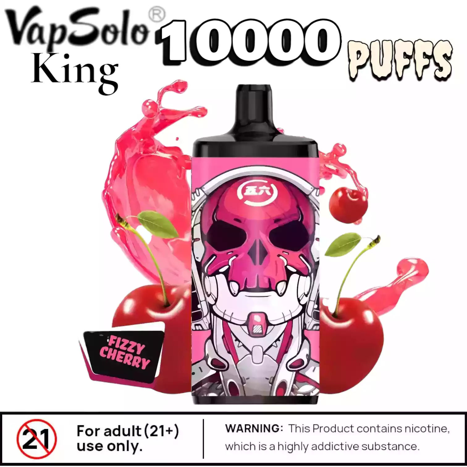 vapsolo King 10000 Puffs Langanhaltender Einweg-Vape mit 20ml