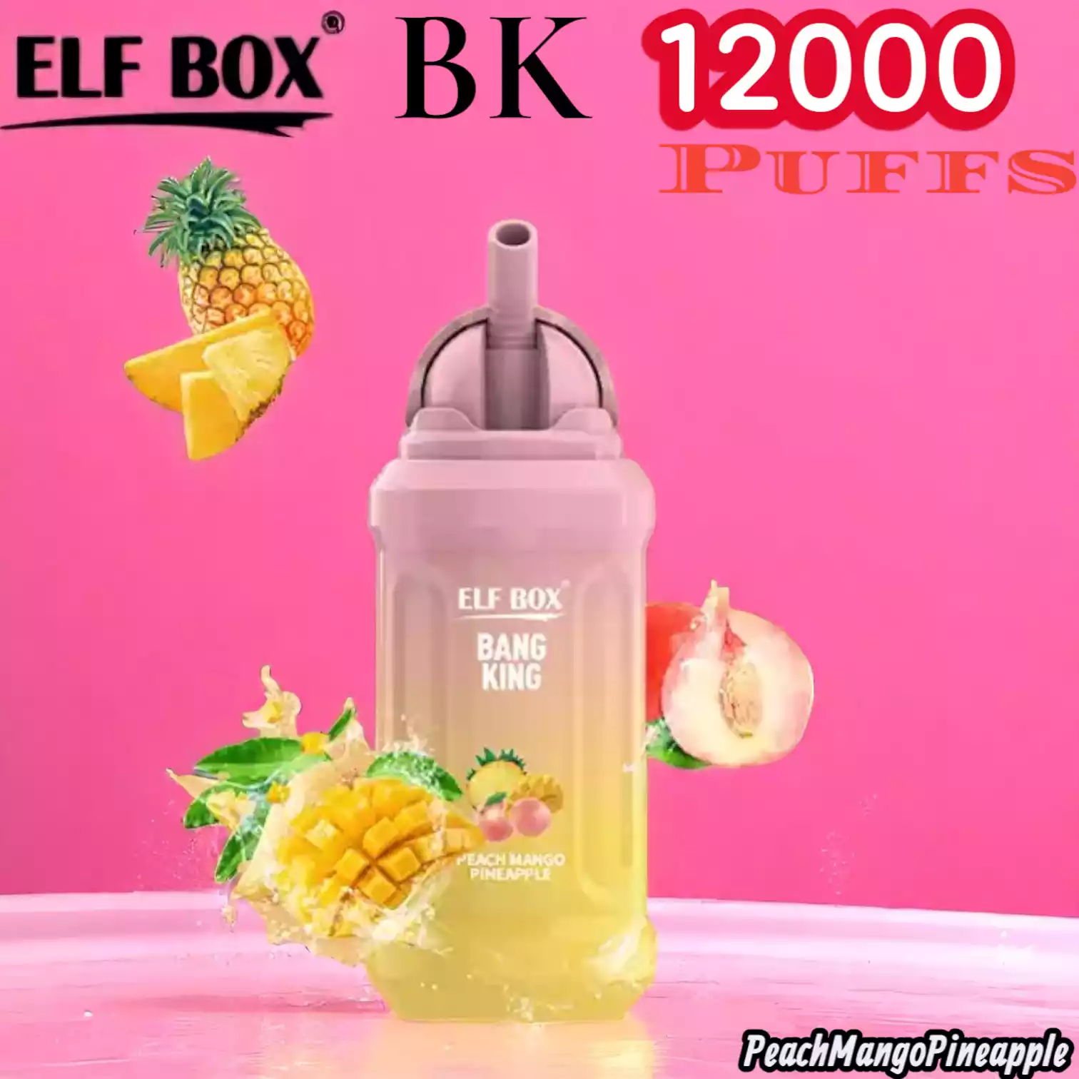 ELF BOX BK 12000 Puffs Langlebiges Dampfen mit Mesh Coil