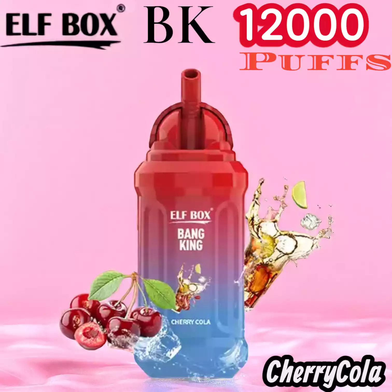 ELF BOX BK 12000 Puffs Langlebiges Dampfen mit Mesh Coil