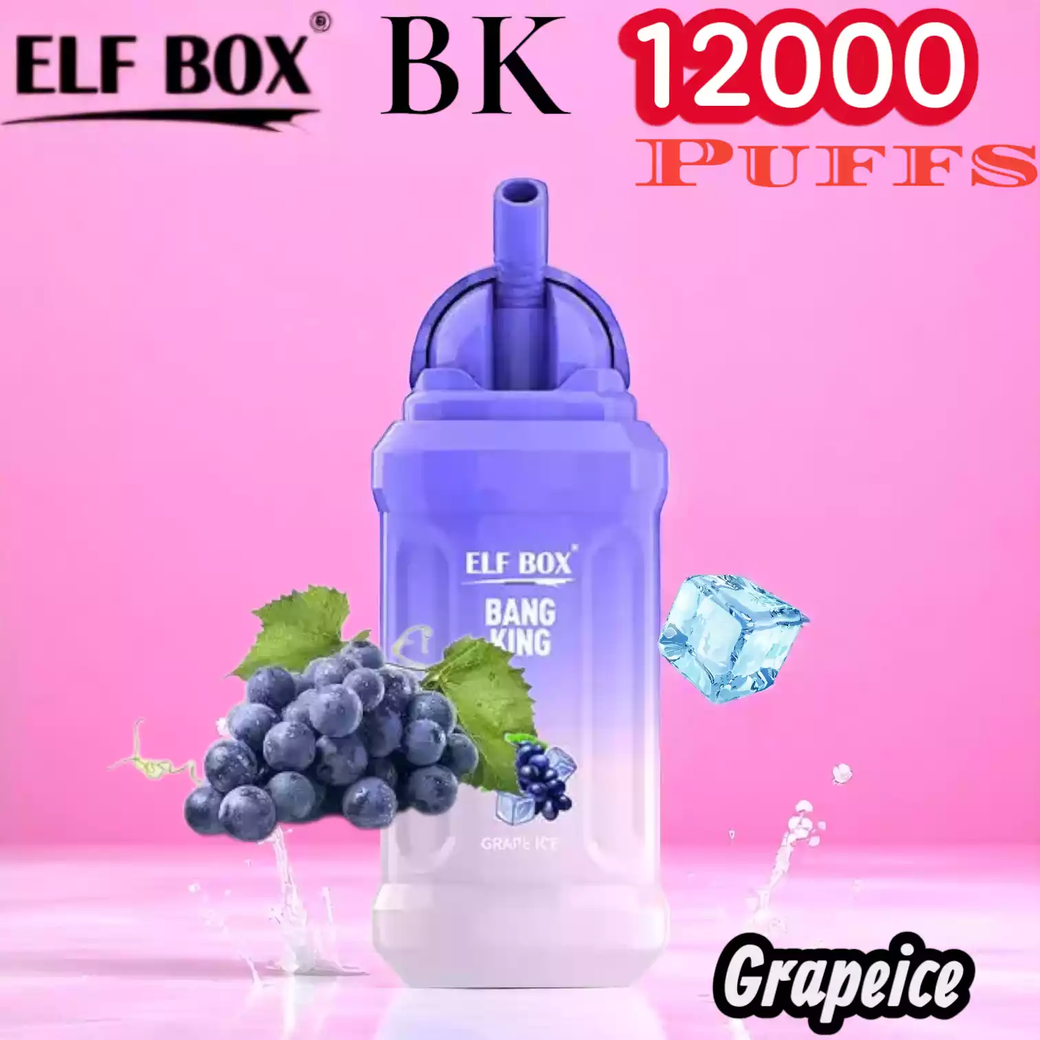 ELF BOX BK 12000 Puffs Langlebiges Dampfen mit Mesh Coil