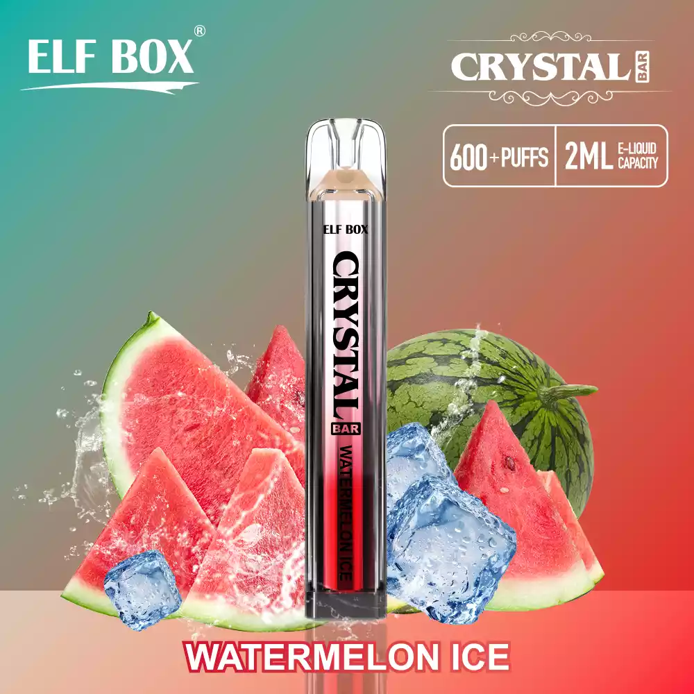 ELF BOX CRYSTAL BAR 600 Puffs Kompakt und aromatisch für unterwegs