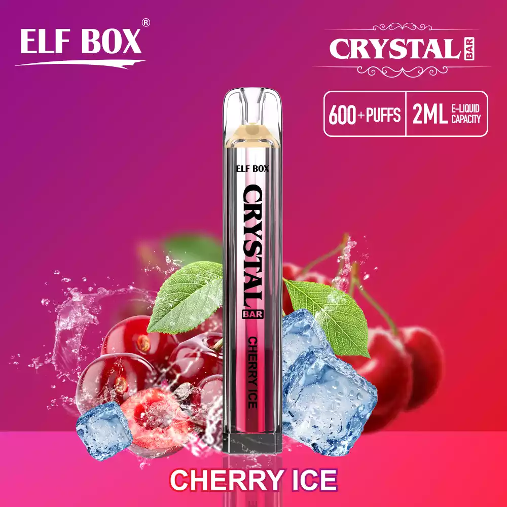 ELF BOX CRYSTAL BAR 600 Puffs Kompakt und aromatisch für unterwegs