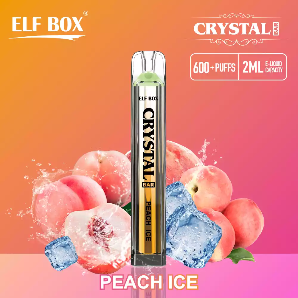 ELF BOX CRYSTAL BAR 600 Puffs Kompakt und aromatisch für unterwegs