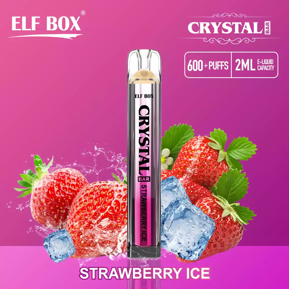 ELF BOX CRYSTAL BAR 600 Puffs Kompakt und aromatisch für unterwegs