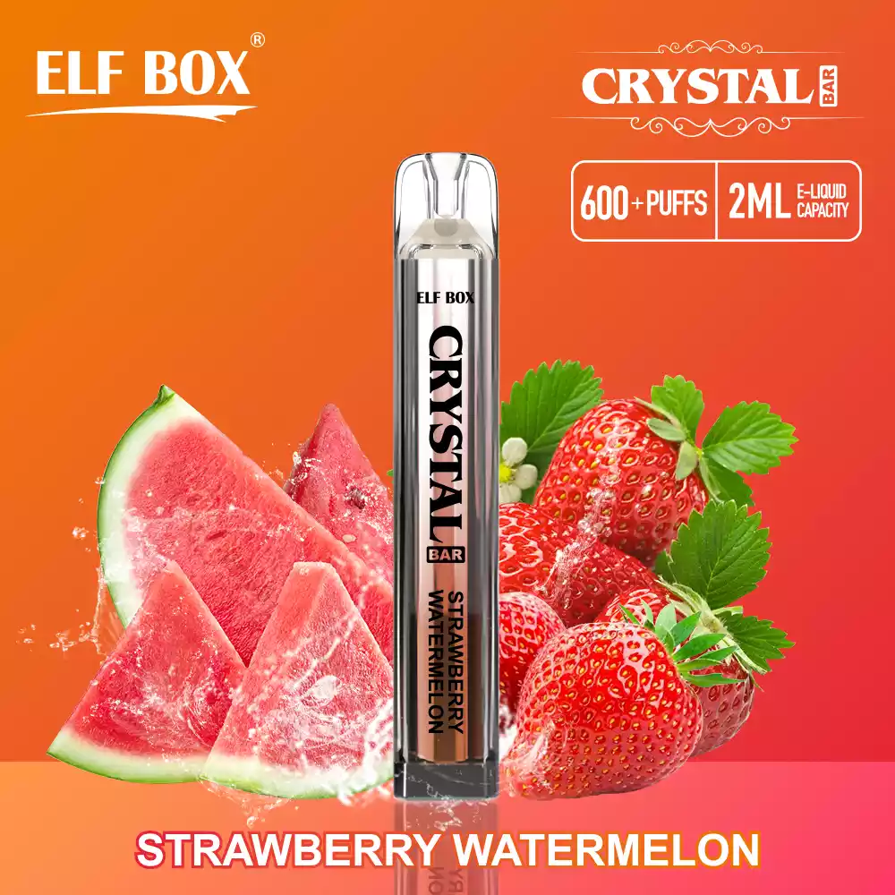 ELF BOX CRYSTAL BAR 600 Puffs Kompakt und aromatisch für unterwegs
