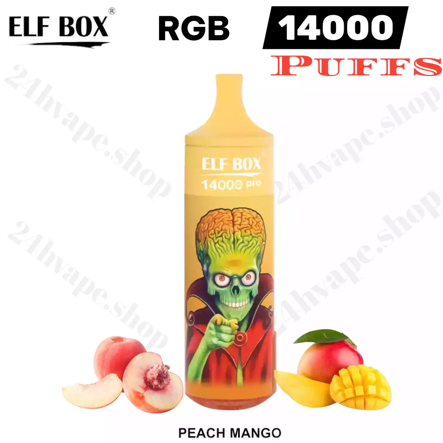 ELF BOX RGB 14000 Puffs Langlebiges Dampfen mit RGB-Lichtern