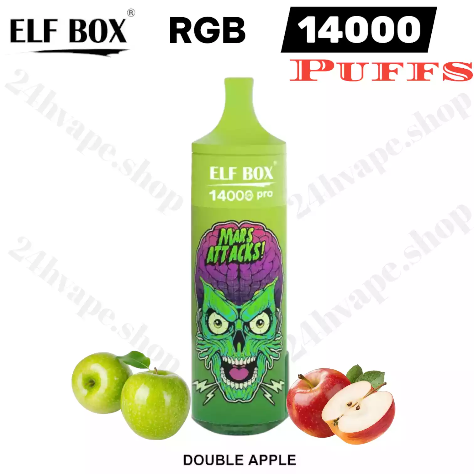 ELF BOX RGB 14000 Puffs Langlebiges Dampfen mit RGB-Lichtern