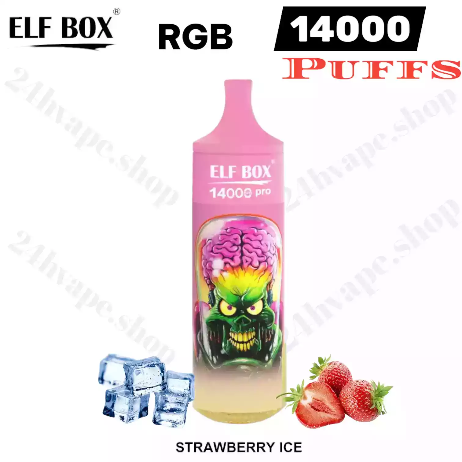 ELF BOX RGB 14000 Puffs Langlebiges Dampfen mit RGB-Lichtern