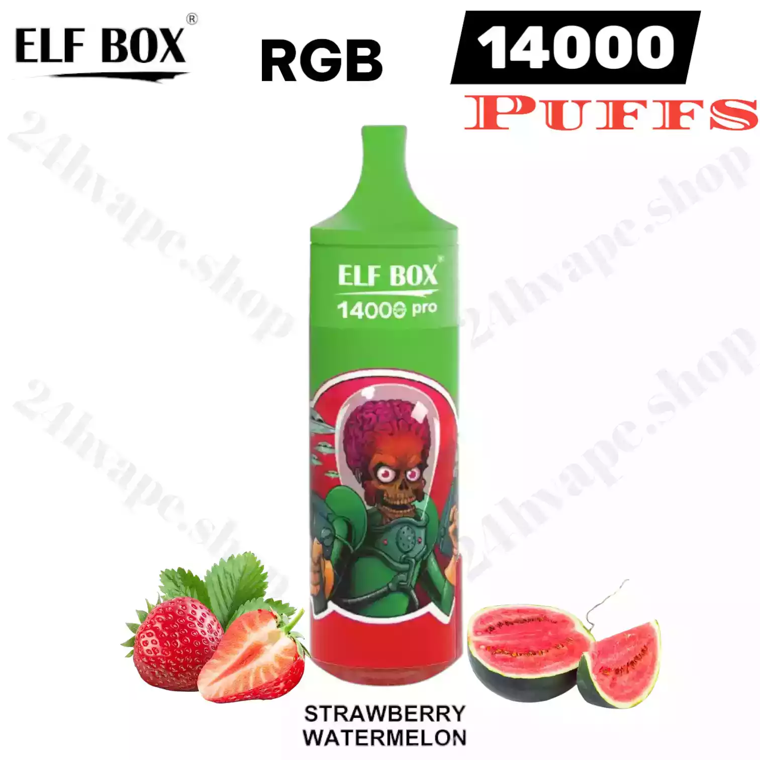 ELF BOX RGB 14000 Puffs Langlebiges Dampfen mit RGB-Lichtern
