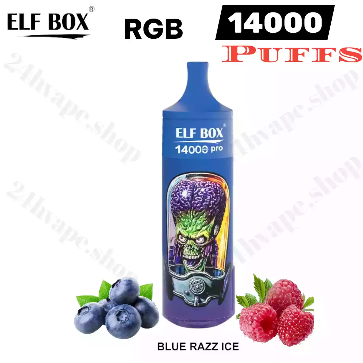 ELF BOX RGB 14000 Puffs Langlebiges Dampfen mit RGB-Lichtern